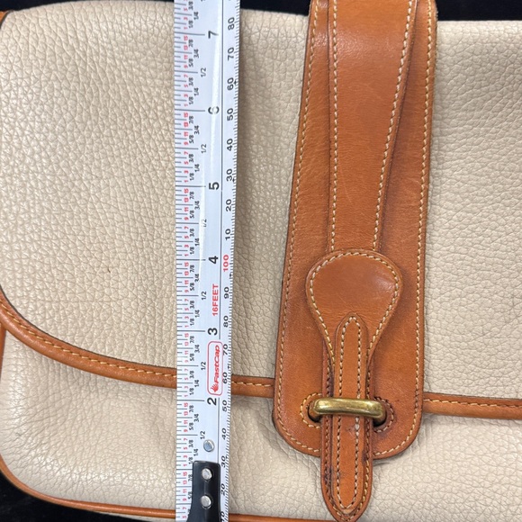 Dooney & Bourke: Equestrian All Leather Saddle Bag/Snakeskin Embossed Erica Bag - Picture 9 of 16